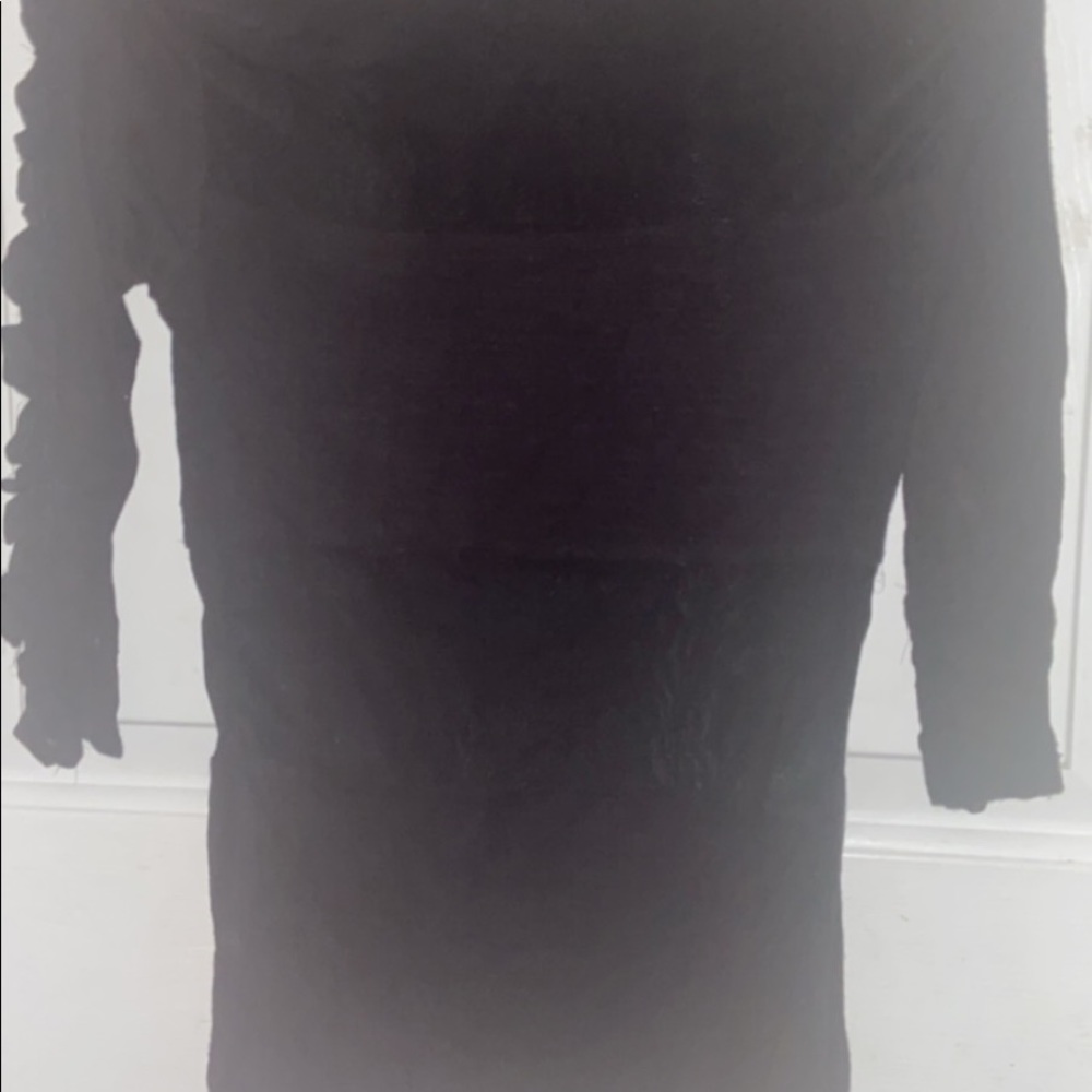 Bebe black sheer shirt 🤩